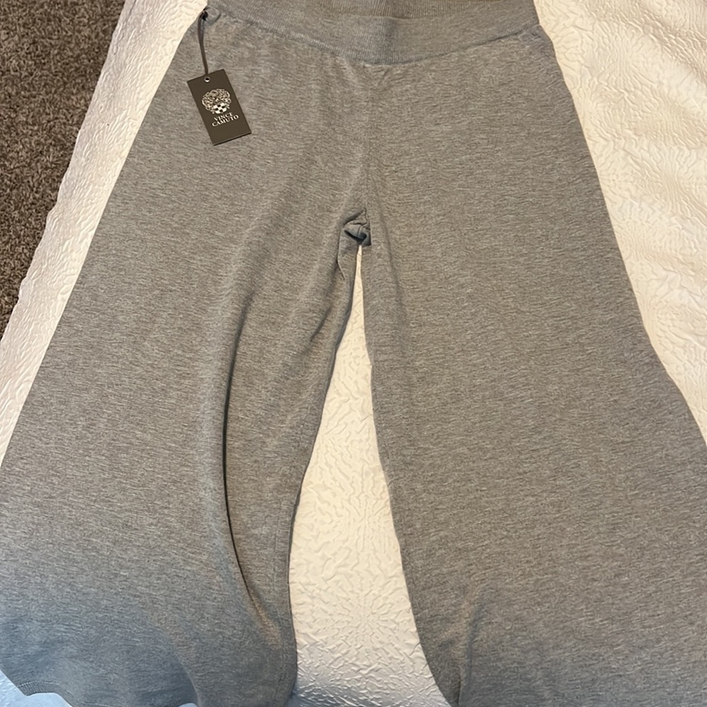 Wide Leg Sweater Pants - Picture 3 of 10